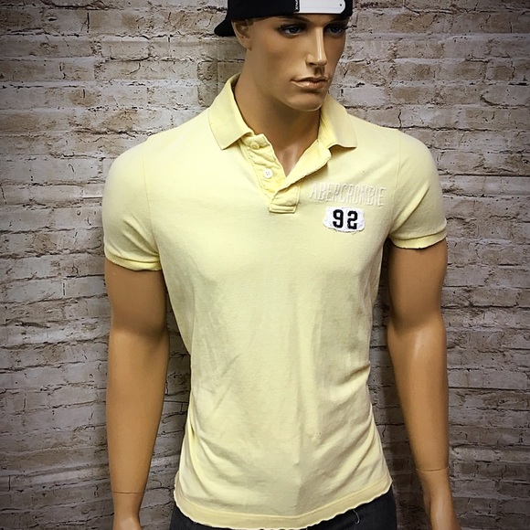 abercrombie and fitch muscle fit polo shirt